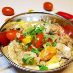 Rode curry met eend en lychees