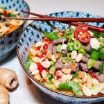 Vietnamese Beef Noodle Salade (Bun Bo Xao)