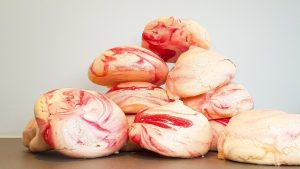 Roze meringues maken
