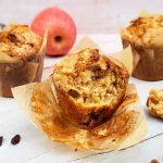 Appel kaneel muffins met rozijnen