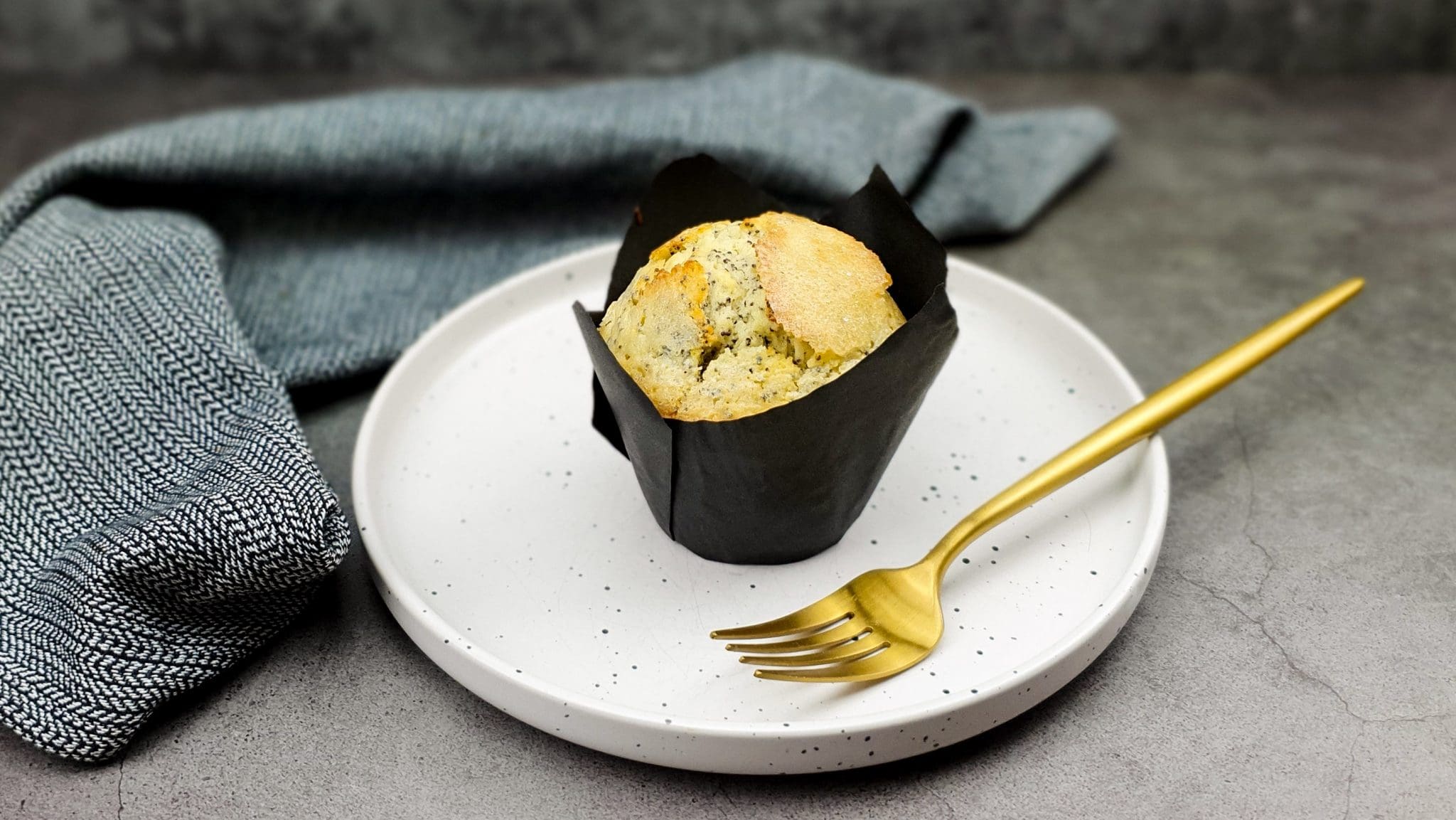 Citroen maanzaad muffins