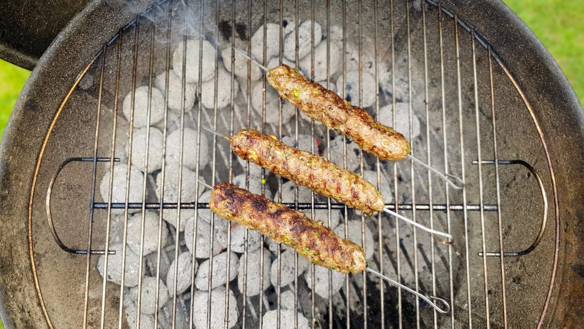 Kofta spiesen met pistachenootjes