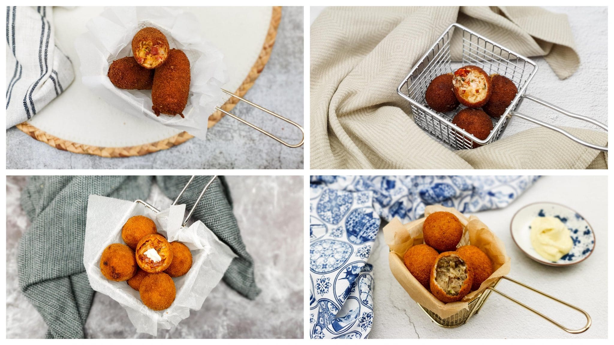 10x zelfgemaakte bitterballen en kroketjes