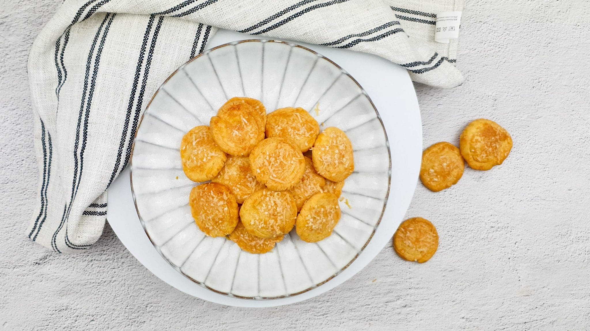 Brosse kaaskoekjes met cheddar