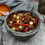 Chinese black pepper beef stoofvlees